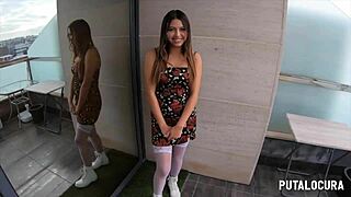 Teen Camila Palmer Orgasms On Massive White Cock