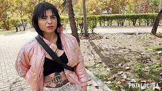 Nadja Swallows Torbe's Cum Intensely