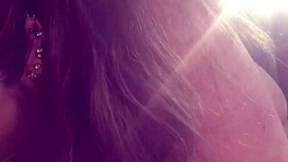 Horny Latina Milf Licks Dick With Handjob Tease