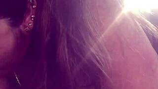 Horny Latina Milf Licks Dick With Handjob Tease