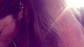 Horny Latina Milf Licks Dick With Handjob Tease