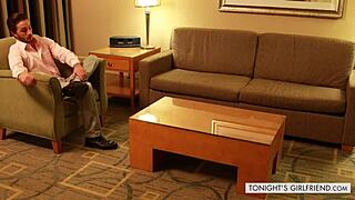 Lauren Phillips Acts as Tonight's Girlfriend with Big Natural Tits and Bubble Butt