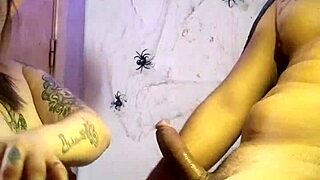 Halloween Elf Deepthroats Black Dick