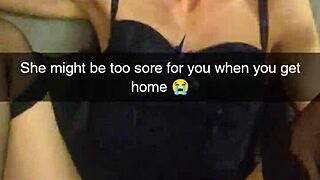 Cheating milf wife pounded hard to settle husband's debt on Snapchat - Richelle Rose.