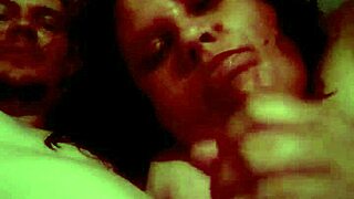 Hot Step Mom Gives Blowjob To Monster Cock In Bath