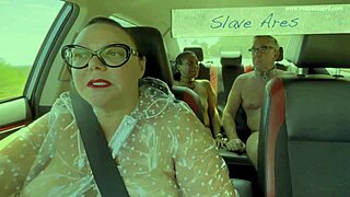 Dominatrix Mistress April Hosts Wild Game Show