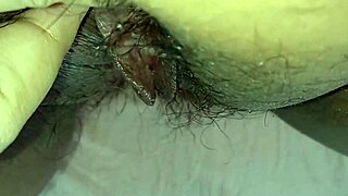 look at that hairy pussy on the chubby latina