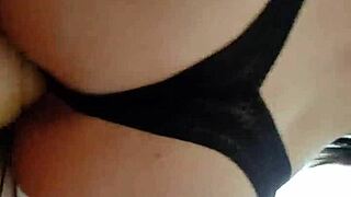 Mexican amateur uses big dildo for homemade masturbation during quarantine.