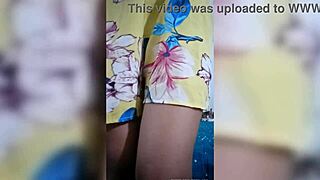 Homemade clip of banging a cute 18-year-old with flawless tits