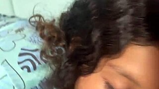 Petite Girl Enjoys a Black Cock and Gets Covered in Cum