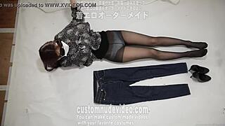 Hey, check out this underwear fetish striptease, it's so amateur and fun