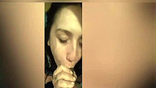 My girlfriend gives the best deepthroat blowjob, her big tits and ass bouncing.