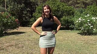 lexie is being so naughty, wanting a big black dick outdoors in europe