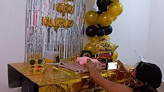 He's fucking his hot stepsister doll on her birthday. 'Dirty whore, find a psychologist!'