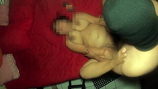 This Fucking Slut Wife With Huge Natural Tits Gets Pussy Fucked By Her Husbands Boss Full Fuck On Red