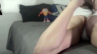 naughty blonde and her friend explore monster cock and anal