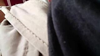 Secret blowjob to sister's husband