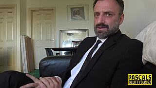 Wow, Watch This Submissive Scottish Babe Get Throated Hard in BDSM!