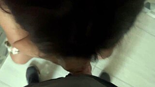 Father-in-law catches stepdaughter shaking ass in shower, fucks her tight shaved pussy hard!