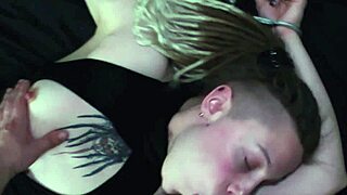 Ropes Make Her Wet! His Hard Cock Destroys Her Tight Pussy!