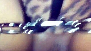 hidden fantasy pt 4 with ebony dildo drilling