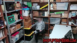 blonde teen gets spunked