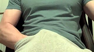 i was sleeping but this tight cock woke me up for a quick handjob session