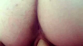 Pregnant Teen 18+ Masturbates and Rides Wildly on Camera!