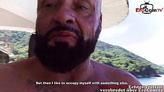 public squirt as german agent meets latina milf for intense masturbation session