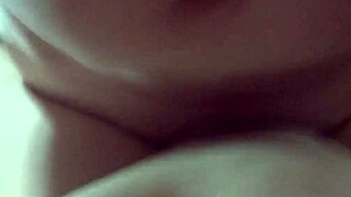 Redhead Wife Bent Over on Sofa in Homemade Scene