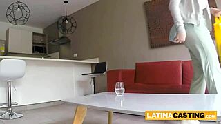 Redhead Feels Intense Pleasure During Rough Casting Interview