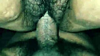 Indian housewife moans loudly in hardcore doggystyle close-up.