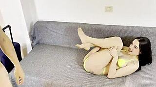 Horny Wife In Lingerie