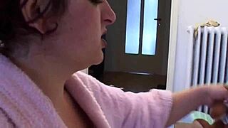 Bondage sex wife enjoys husband domination