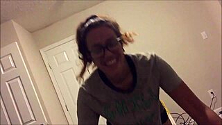 Nerdy Chocolate Teen 18+ In Amateur Sex Tape