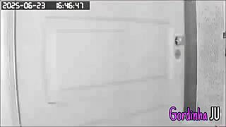 Hidden Camera Catches Stepmom with Big Boobs! 📸