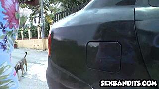 I’m obsessed with this big ass Latina banging a young stud.