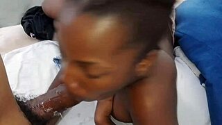 Horny Ebony Girlfriend Offers Dick Suck Or Self Play Options!