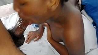 Horny Ebony Girlfriend Offers Dick Suck Or Self Play Options!