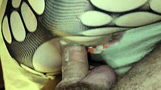 Girl blows cock then doggystyle cumshot