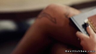 wow, wife licks ex's tits passionately!