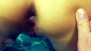 Bride GETS FUCKED and SUCKS BIG COCK in lingerie!