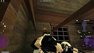 roblox emo chick gets pounded hard on bed part 1