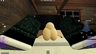 roblox emo chick gets pounded hard on bed part 1