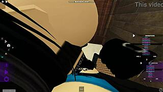 roblox emo chick gets pounded hard on bed part 1