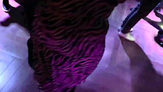 Damn, watch this horny slut jerking off in a nightclub toilet!