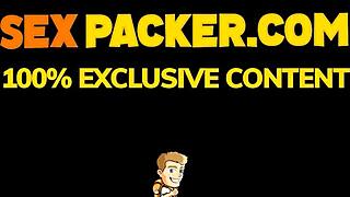 Colombian Teen Deepthroats and Swallows Monster Cock Messily