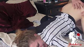 Intense Uncensored Blonde Milf Creampie Before Big Game Part 2