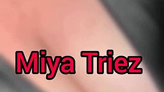 Miya humiliates cuckold with big tits and ass