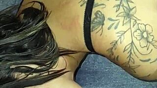 hot stepmom flashing her sexy body at home!